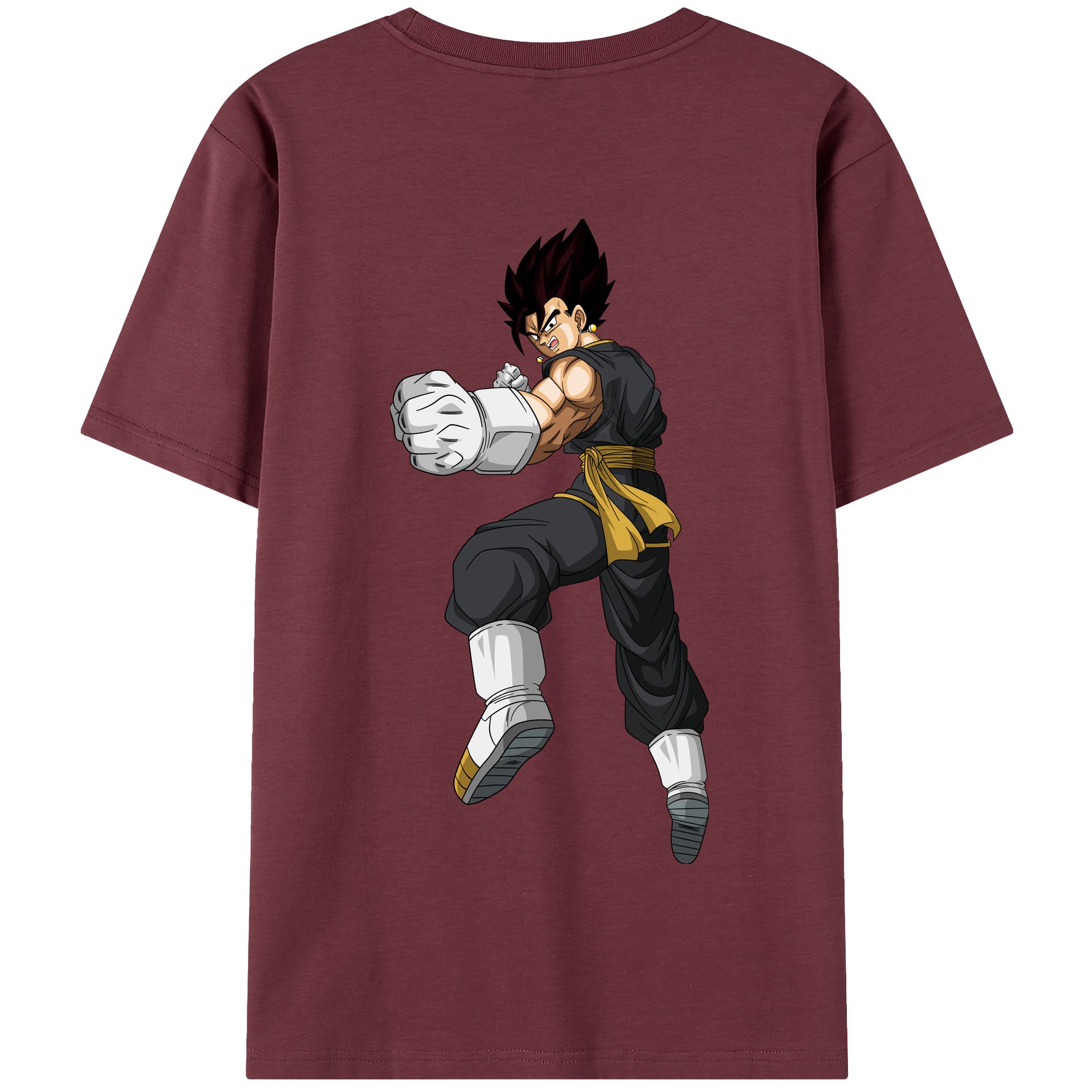 （画像用） ドラゴンボール ベジット DRAGON BALL Vegetto 綿100％半袖Tシャツ（背面プリント）
